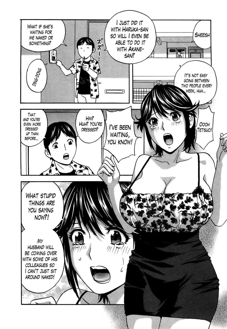 Hentai Manga Comic-Hustle! Danchizuma-Chapter 10-6